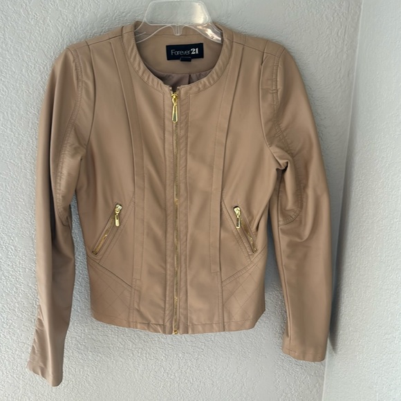 Forever 21 Faux Leather Jacket - Picture 1 of 3